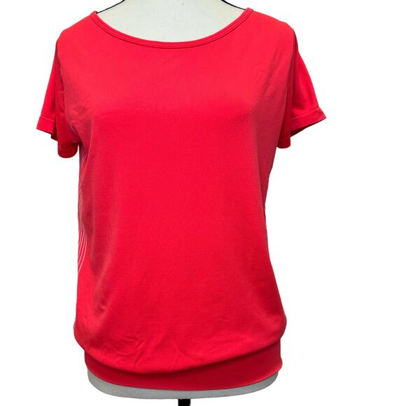 Nike Dri-Fit Women’s Short Sleeve Top - Size M, Pink/Coral - Picture 1 of 7